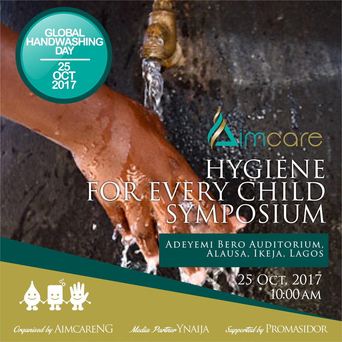 The count down!!

Every child is entitled to good hygiene.
Be a part of this.

#HygieneEducation
#SDG6
#WASH
#HandWashing
#SocEnt