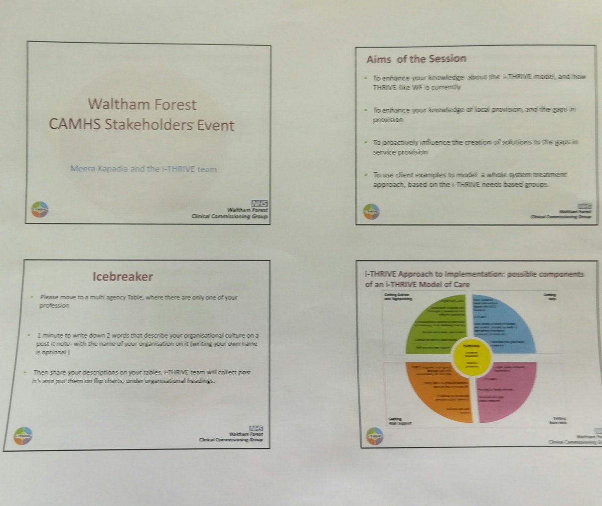 samillaiee's tweet photo. #ithrivecop extremely and exxciting to have so many #walthamforest stakeholders and #camhs ambassadors here. #jointhedots https://t.co/sVJH01HHdL