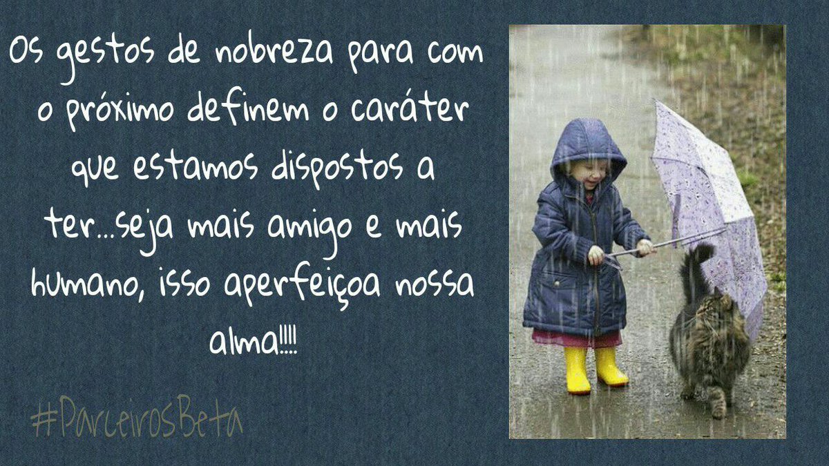 Boa semana a todos! #ParceirosBeta <a href="/ParceirosBeta/">#PARCEIROSBETA OFICI</a>