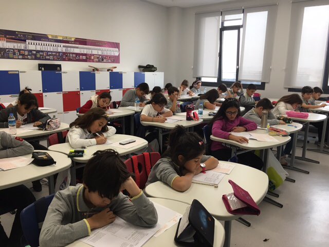 Öğrencilerimiz 2017-2018 Eğitim Öğretim yılının ilk Akademik Gelişimi İzleme Sınavını tamamladılar...