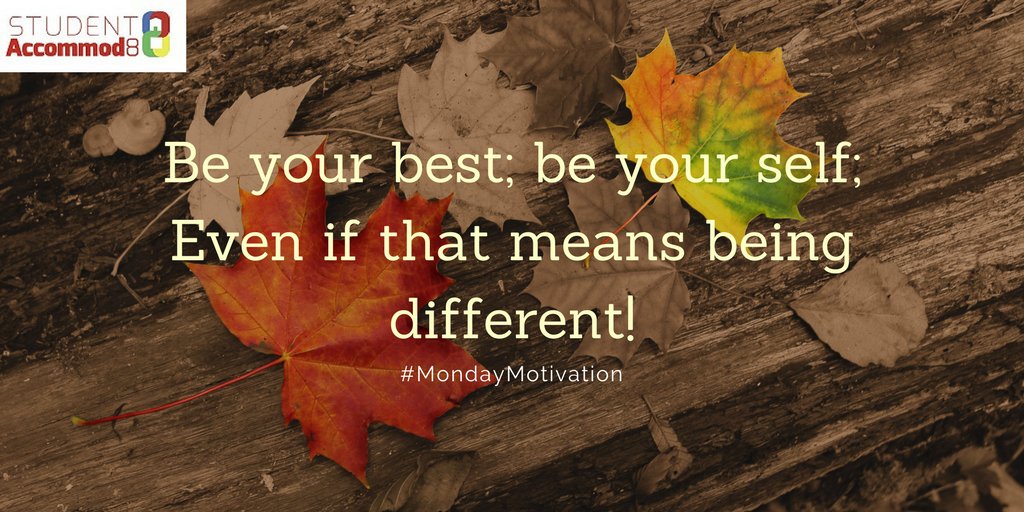 SAccommod8's tweet photo. Hello Monday; happy new week! Welcome to new opportunities to try! #mondaymotivation #mondayvibes #studentaccommod8 https://t.co/2P4ySwfo6J