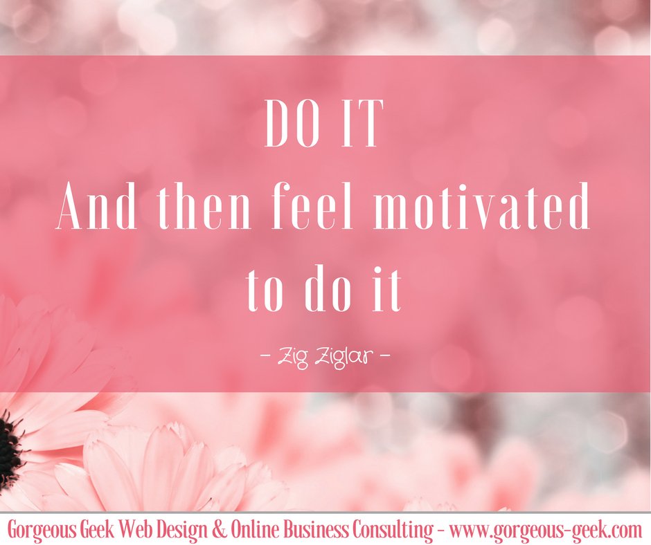 GG_WebDesign's tweet photo. Do you have a "Just do it" kind of day too?
#OnlineBusiness #FemaleEntrepreneurs #GGWebDesign #MondayMotivation https://t.co/kGsPnjDouT
