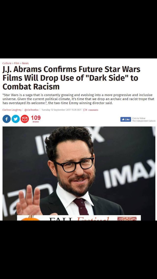 Political correctness annoys me at the best of times but now there bringing Star Wars in to it