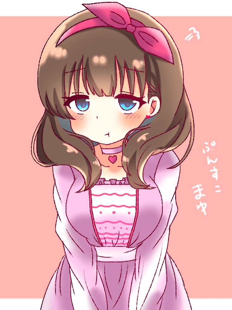 嫉妬する佐久間まゆ いろいろな佐久間まゆ 佐久間まゆは一途可愛い ことはのイラスト