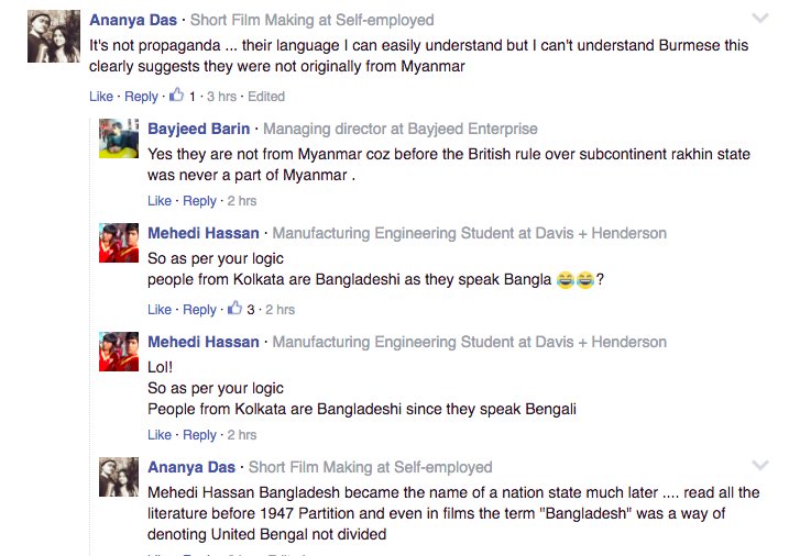 Some #Bengali people spoke out that the so-called #Rohingyas are not from Myanmar but Bengaladesh. Hope more people speak out the fake term