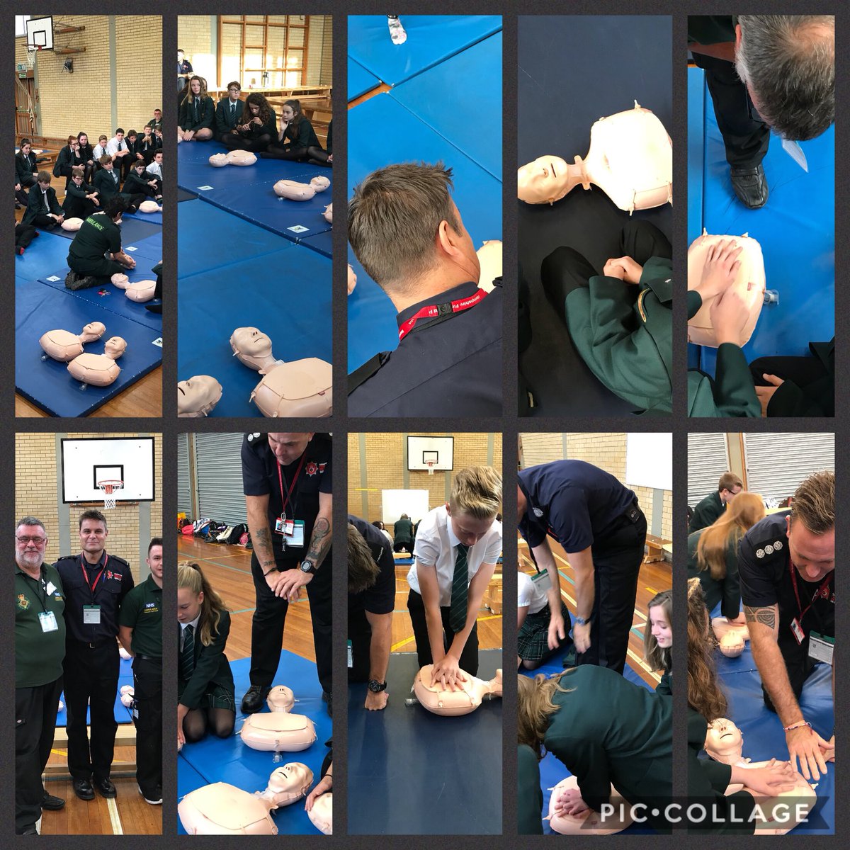 whitedown40's tweet photo. #Eggar'sSchool #RestartaHeart #HampshireFireService and #SouthernAmbulanceService Thank you! https://t.co/AjfiBA3Bvj