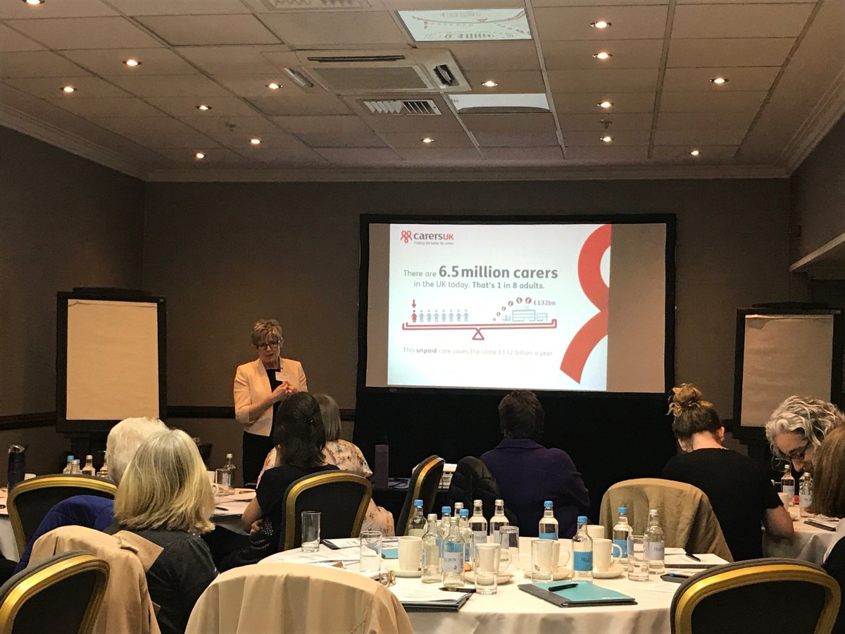 almostjohnvines's tweet image. And now Madeleine Starr talking to us about @CarersUK work on carer networks and isolation #connectingcarers