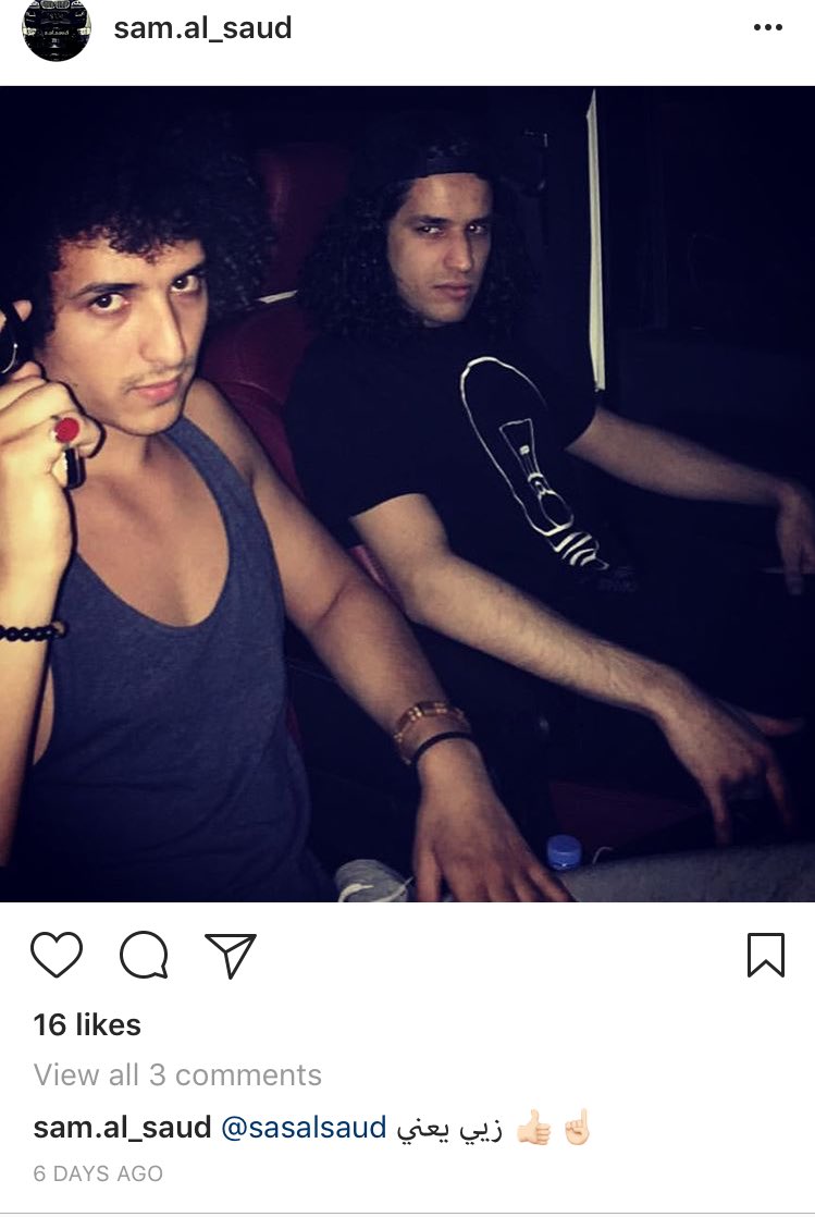 Arabic_batman's tweet photo. صاحب السمو اللي قتل واحد عام ٢٠٠٧م وأمر سلمان أمير الرياض القصاص منه، أكتشف الناس بأنه حيي وأنه تعداء على مواطنين ومقيميين فأمر #سلمان_الحزم_يسجن_الأمير أول عام٢٠١٧م واليوم نكتشف بأن نفس الأمير يرفع صور له في الإنستغرام قبل كم يوم. وطز بالشعب https://t.co/O64rD1M77a
