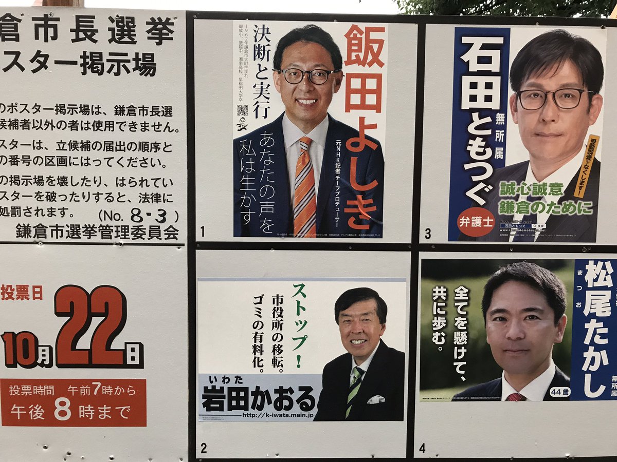 鎌倉市長選挙 鎌倉市長選挙