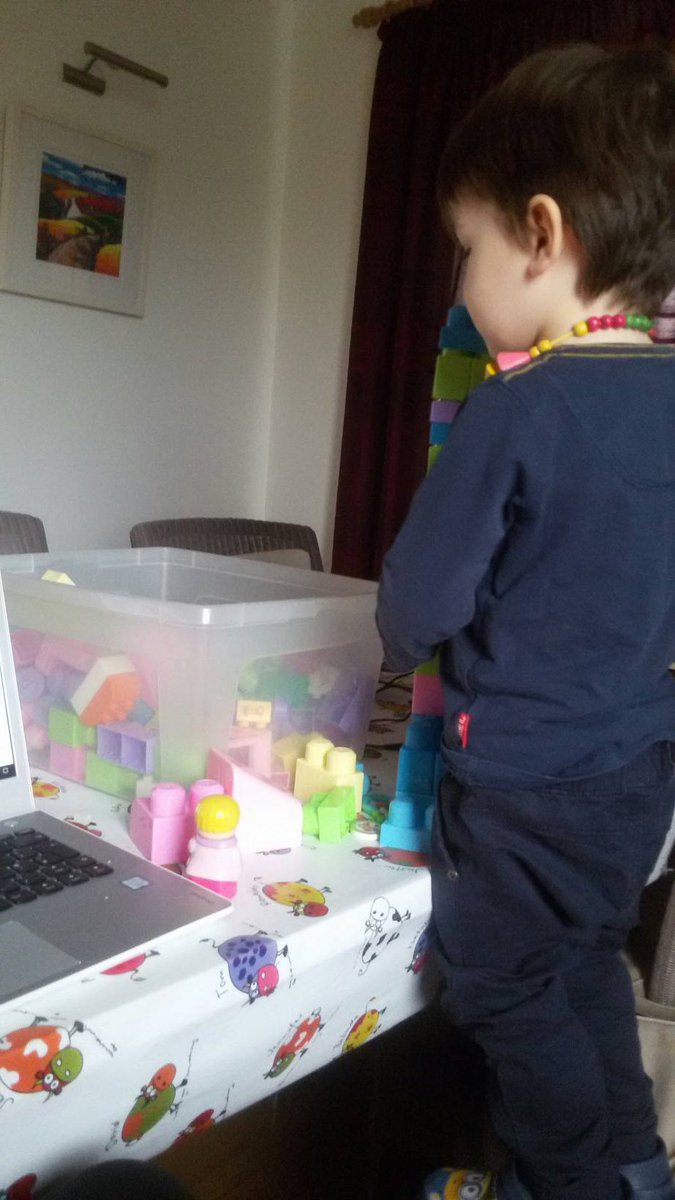 My work colleague today... #Ophelia