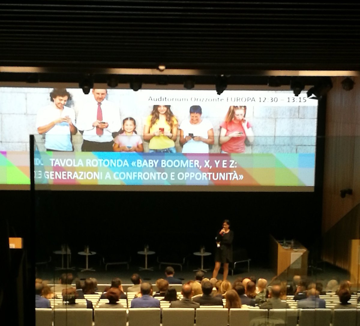cecile_renault's tweet photo. Diversity & Inclusion week opening #DiWeek2017 Italy 🇮🇹 HR Director, Floriana Dupta main sponsor #20events #diversamenteunici https://t.co/O2XpnUmYpq