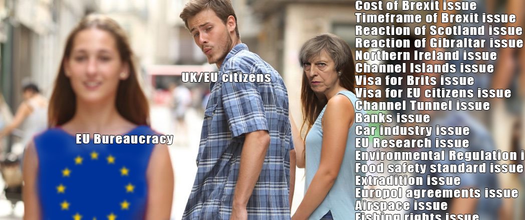 AnErasmusStory's tweet photo. Distracted #brexiter  (inspired by the last meeting, @albawhitewolf it's a shame they didn't let you stay) @WhyEuropeORG @captain_europe https://t.co/WTPrGz3uPK