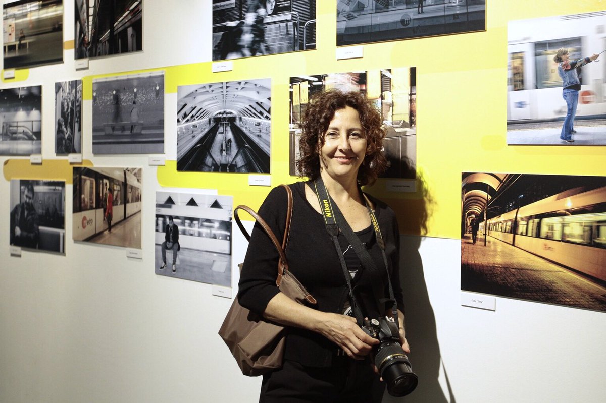 PhotowalkVLC's tweet photo. ¡Exposición con vuestras fotos del #photowalkVLC con @metrovalencia inaugurada! ¡Sala Lametro de la estación Colón hasta el 10 de noviembre! https://t.co/RcTiiRvXxu