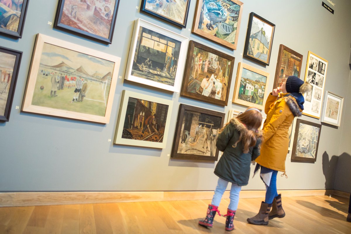 Woodhorn's tweet photo. Our NEW #AshingtonGroup #PitmenPainters spotlight tours launch Oct #halfterm @Woodhorn! #miningart #Northumberland https://t.co/FESaqOnVg5 https://t.co/GT84Y1ZAJH