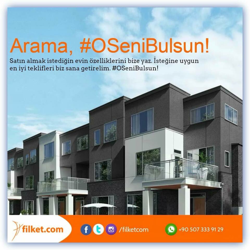 Satıcının değil alıcının satın almak istediği şeyi tamamen ücretsiz ilan verdiği yeni nesil ilan sitesi filket.com #OSeniBulsun