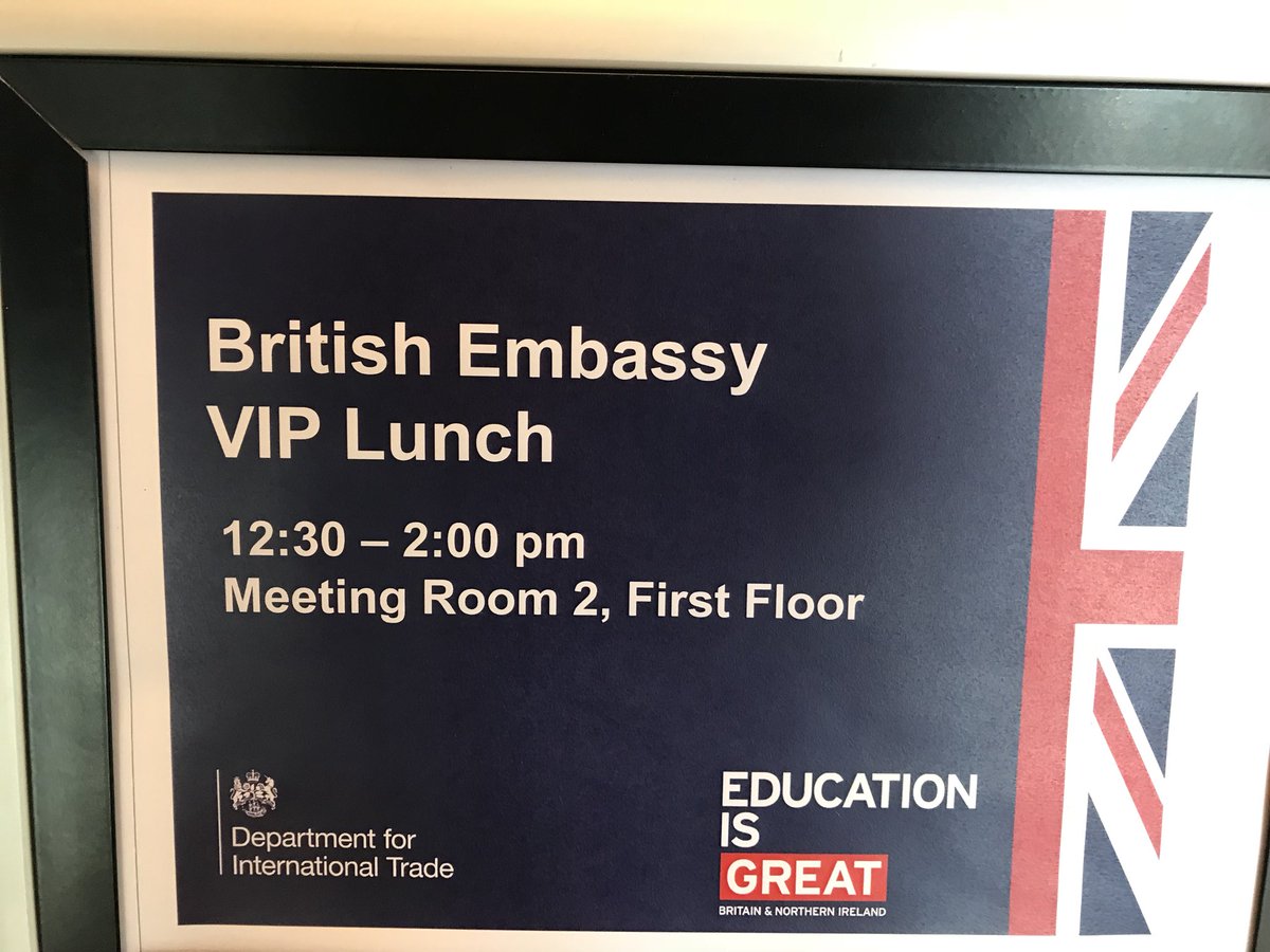 draycottr's tweet photo. Great lunch discussing UK / UAE sharing of skills with Minister Anne Milton M.P. Excellent collaboration potential for all @BBGAUH https://t.co/lrD2G8FjoC