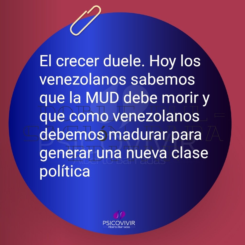 Psicovivir's tweet photo. A LOS VENEZOLANOS NOS TOCA MADURAR https://t.co/YGnWyCiOPX https://t.co/a8wYiUAFRz