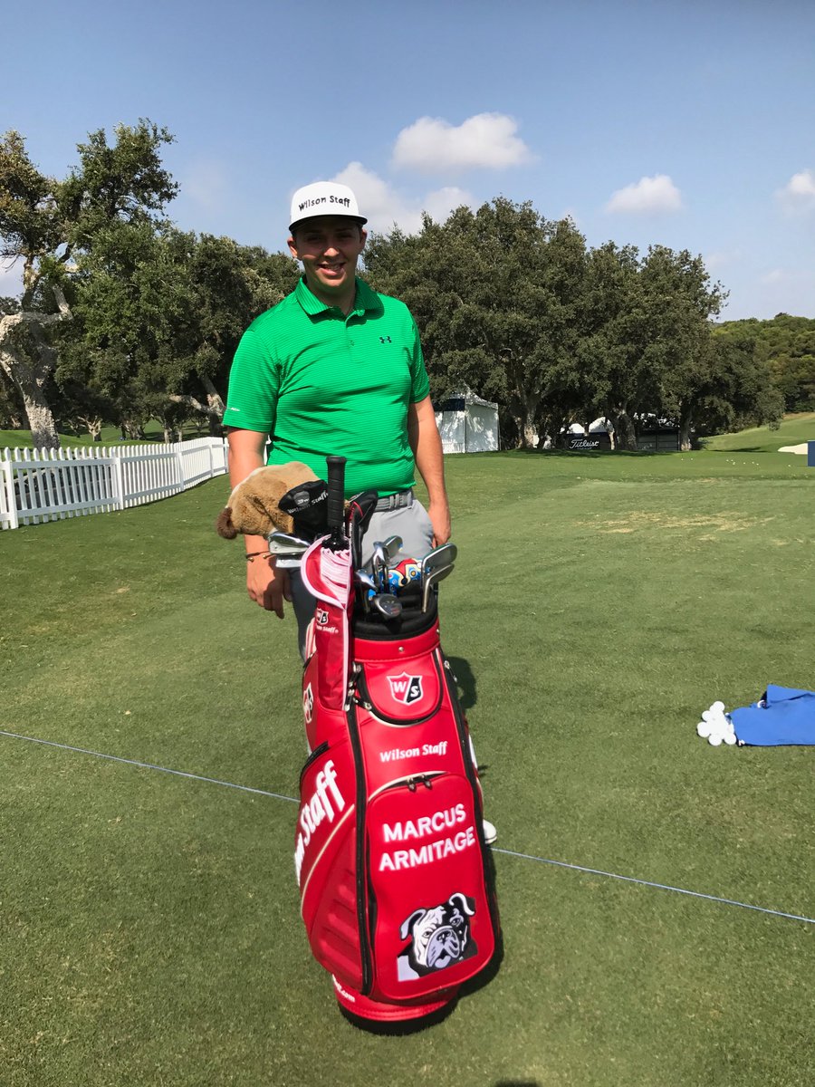 Ontourman's tweet photo. The Wilson Bulldog #Marcus Armitage W/S staff player @marcusarmitage1 @WilsonGolfUK @WilsonGolfDE https://t.co/tUGG7XgdtM