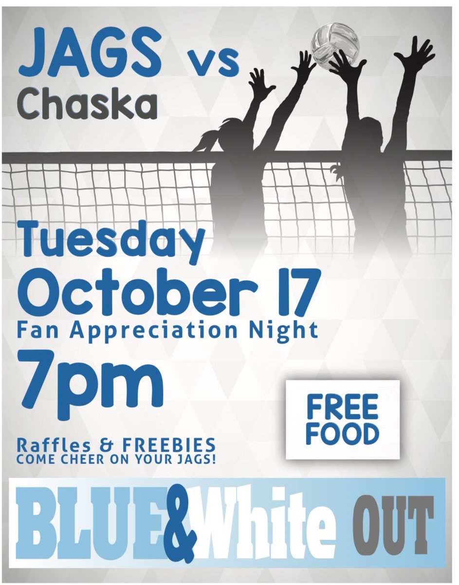 Jefferson volleyball (@volleyballjags) on Twitter photo FAN APPRECIATION NIGHT! 10/17 come for free food fun and games with a special guest <a href="/jaysenanderson/">Principal Anderson, Ed.D</a> <a href="/jeffjaguars/">Jefferson Jaguars</a> <a href="/JHSsuperfans17/">JHS Superfans 19-20</a> FAN APPRECIATION NIGHT! 10/17 come for free food fun and games with a special guest <a href="/jaysenanderson/">Principal Anderson, Ed.D</a> <a href="/jeffjaguars/">Jefferson Jaguars</a> <a href="/JHSsuperfans17/">JHS Superfans 19-20</a>