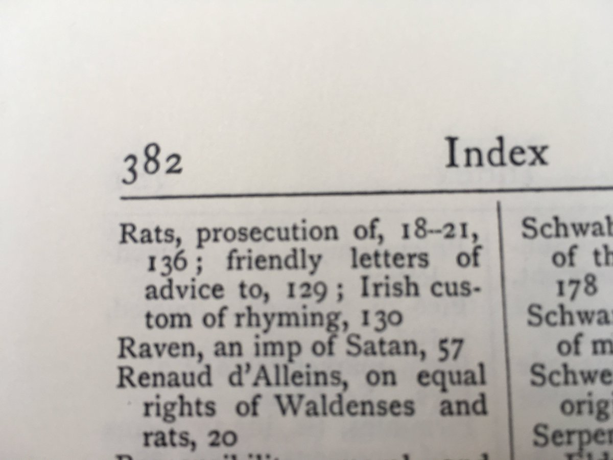 It's things like this index entry that remind you why you became a medievalist: