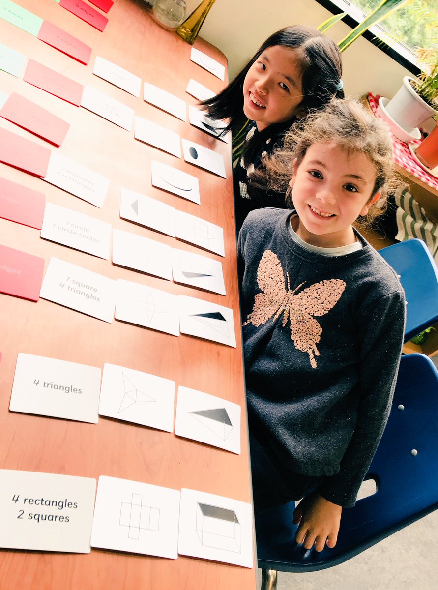 MSTokyoOak's tweet photo. 4 friends. 10 geometric solids. 60 classification cards! We do big work. #MSTelementary #MSTconfidence #MSTgeometry https://t.co/yTqiavzlfX