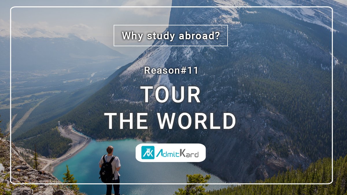 admitkard's tweet photo. Planning to study abroad? AdmitKard tells you why you should. #WhyStudyAbroad #ReasonsToStudyAbroad #AdmitKard https://t.co/Q4wOrvk1Ds