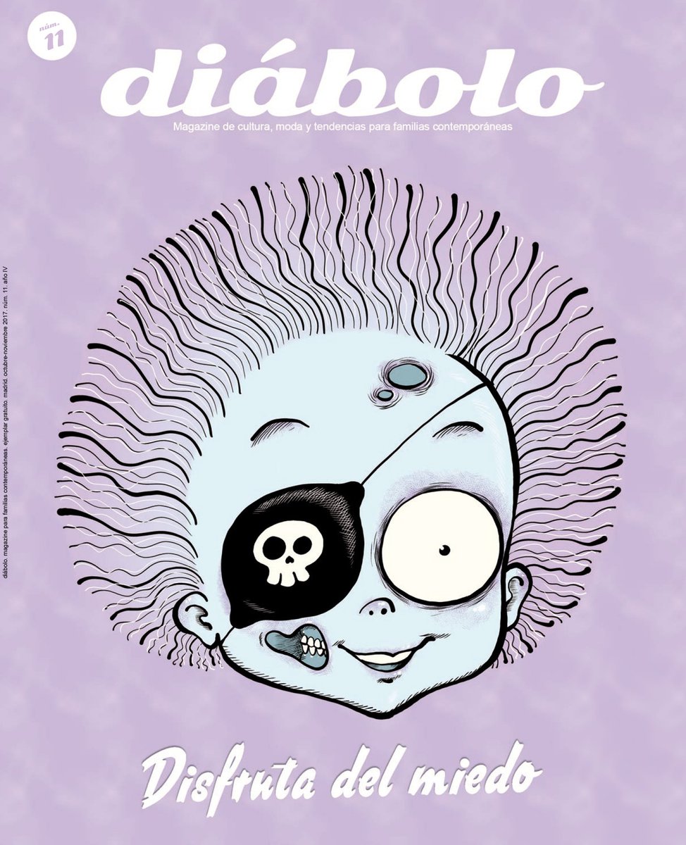 Habéis visto ya nuestra terrorífica, y simpática, portada obra de <a href="/VictorRivasV/">Victor Rivas</a>? El miedo es el eje central de nuestro núm11 Oct-Nov.