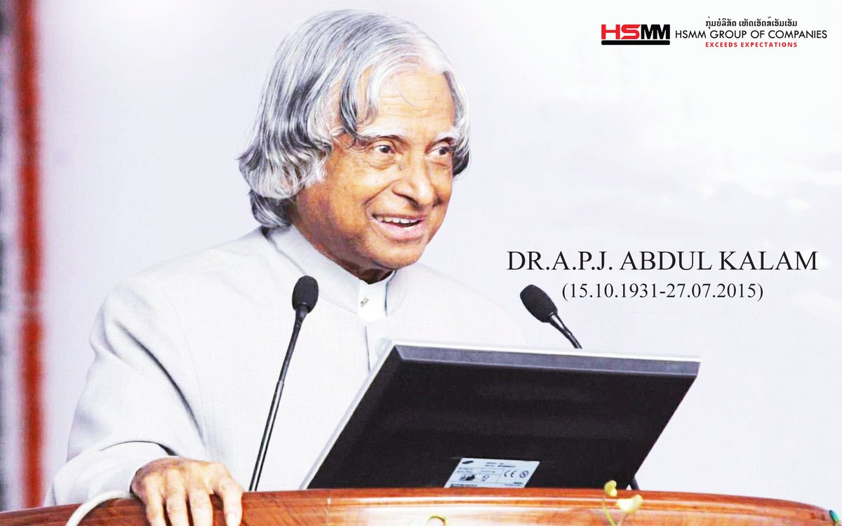 Soukthavy_Ch's tweet photo. Heartfelt tributes to Former President of India and an inspiration to all, our beloved H.E. #DrAPJAbdulKalam on his birth anniversary. https://t.co/KpgamWudiA