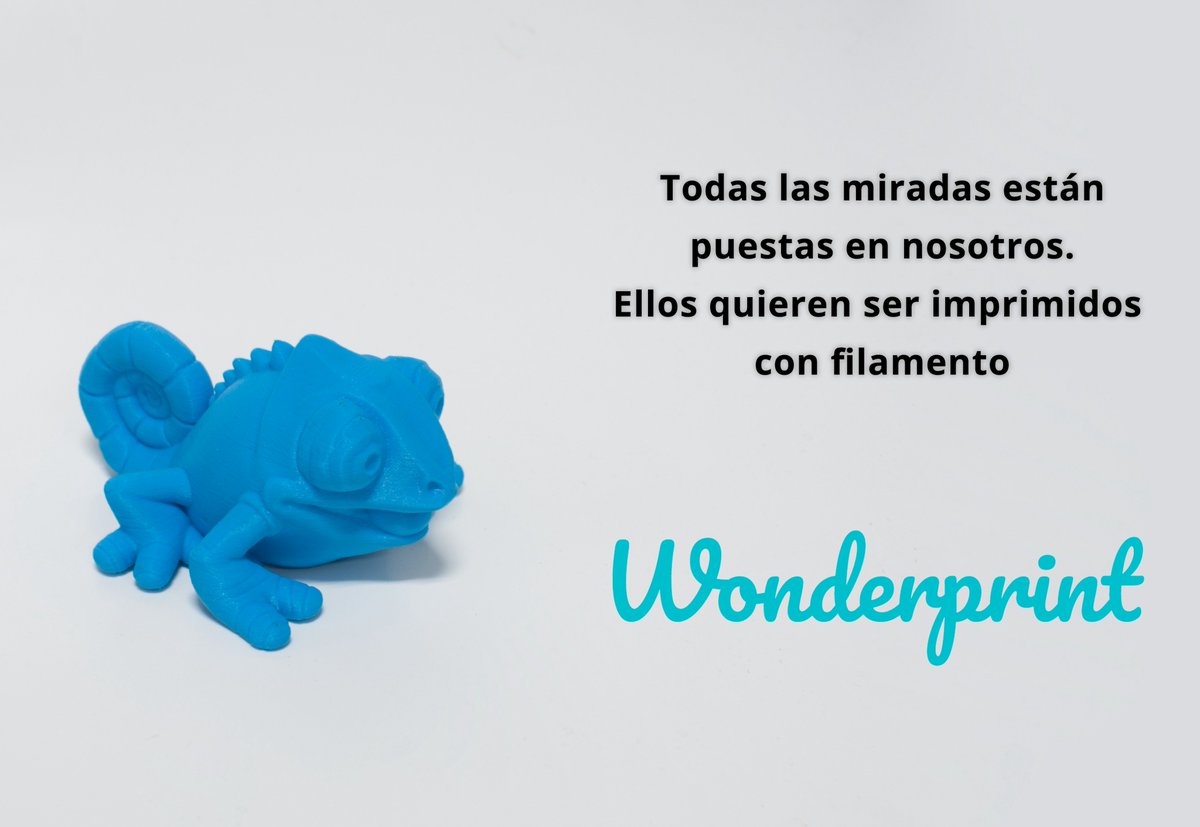 Seguimos a tope en wonderprint.es y tú? Que has imprimido hoy?. Mándanos foto y tendremos un detalle contigo. #3dprint #impresion3D