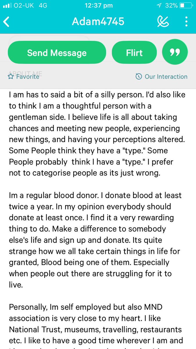 findaprince's tweet photo. I know it’s good to have something written on your profile but come on man! Sounds a wee bit bitter here too! #DatingisMurder #dating2017 https://t.co/axQEaKHbii