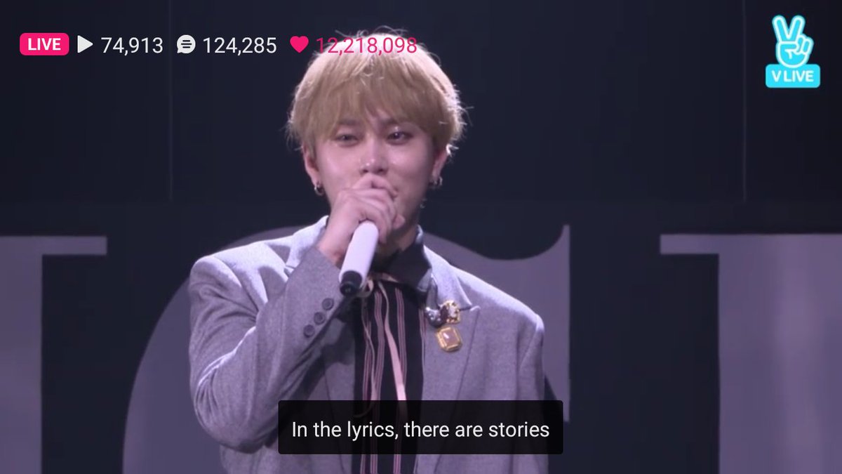 hi5hli5ht's tweet photo. yong actually said ''celebrate's lyrics are stories that only we know'' ''WE'' as hl&amp;lught  we are part of them too im crying again https://t.co/dPLGCoqMg6