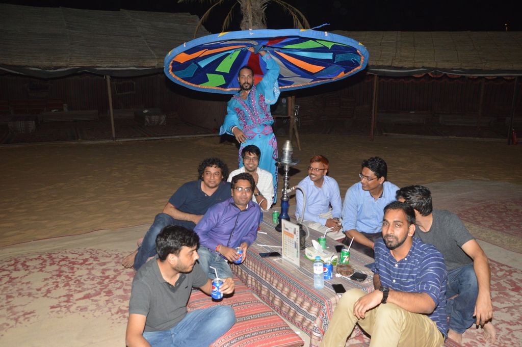 pretlist's tweet photo. Our team enjoyed a desert safari last week in Dubai! #BuildBig #Daemonsapps https://t.co/bPIpOSEOx2