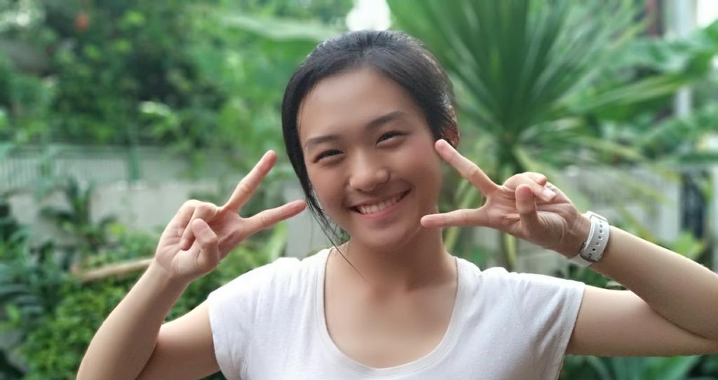 Selesai latihan fisik hari ini bareng Team T😃😃 tadi foto nya pakai handphone Mi A1😊😊 bagus banget😻😻