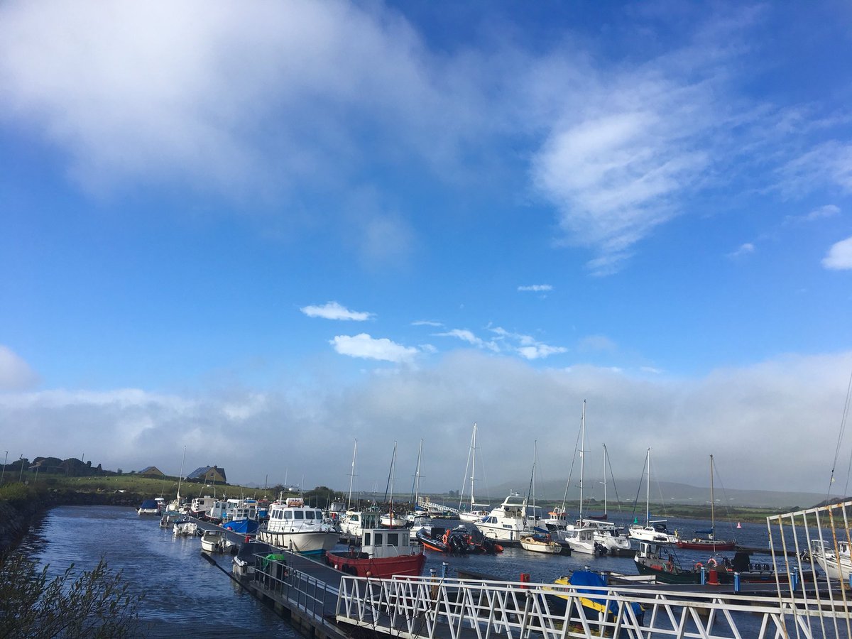 #ophelia . Eye of Ophelia in Kerry at noon