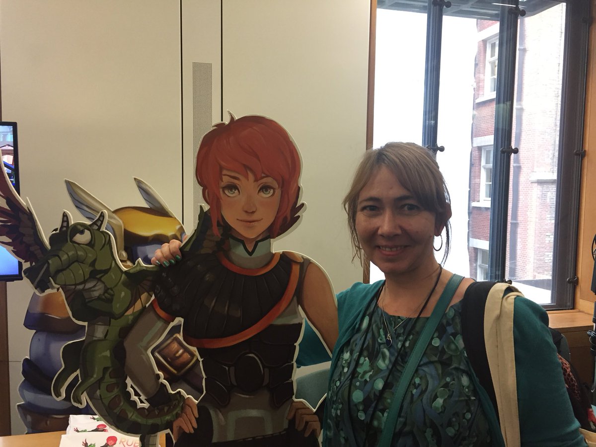 AnnaMansiBFI's tweet photo. Having a great time @uk_ie Westminster showcase with #rubyrei by @wibbu_studios https://t.co/YS6qLOxsj4