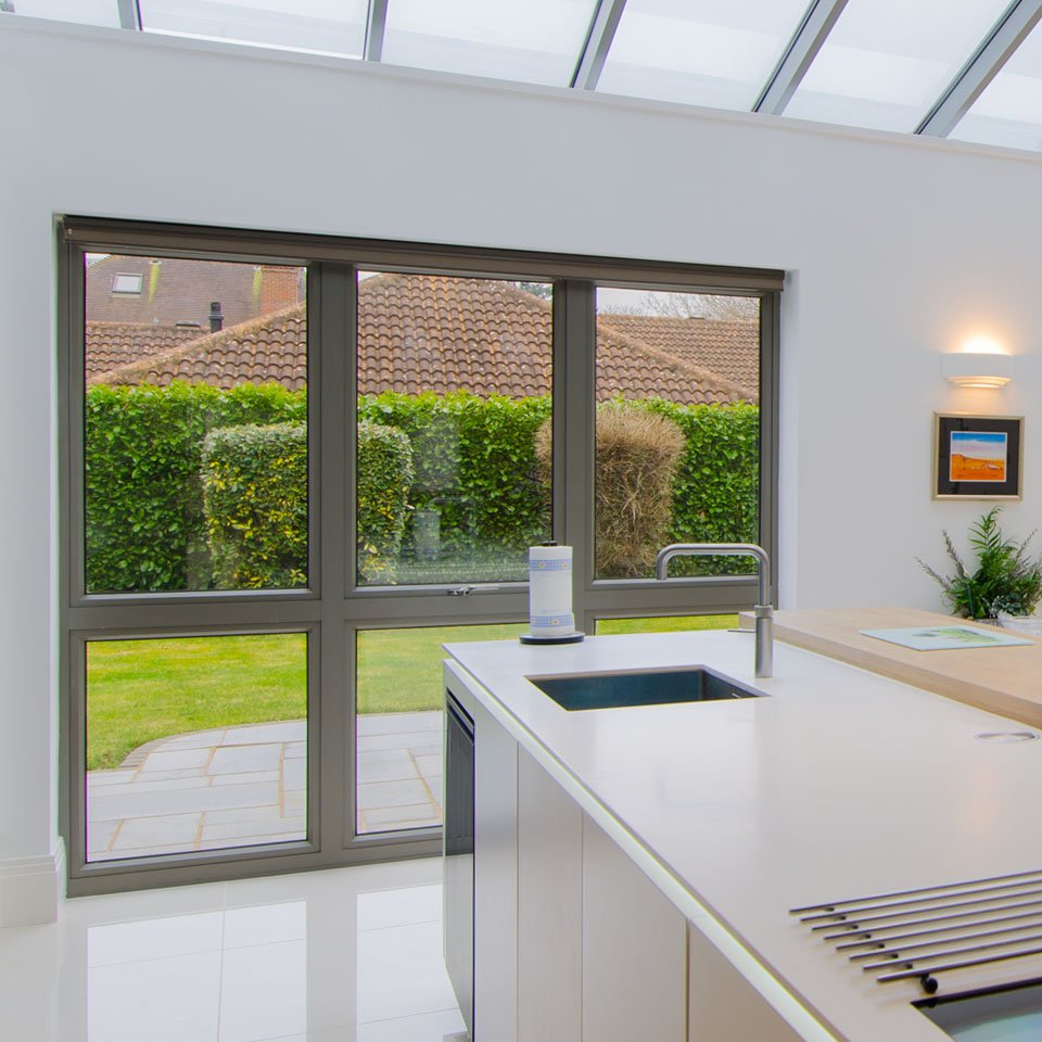 #Grey #windows &amp; #doors offer style and elegance to any home. #PVCu #aluminium #French #patio doors, tradewindowsonline.com