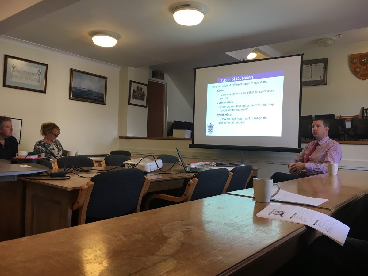 An excellent session on appraisals and performance management with Ian Morgan #southwestcouncils