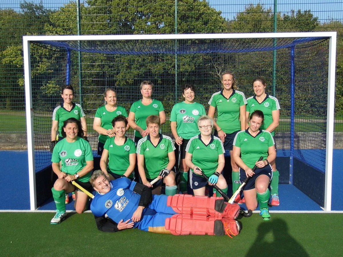 ChelmHockey's tweet photo. Ladies Vets team 2017/18 before their 5-3 win in a friendly against @stiveshockey lovely afternoon, lots of goals &amp; the sun shining! #hockey https://t.co/Frv23poq8L