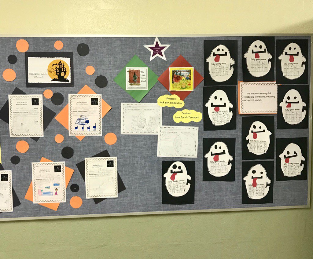 Speech and language skills... with a Halloween 🎃 flare = increased motivation and student participation 👻