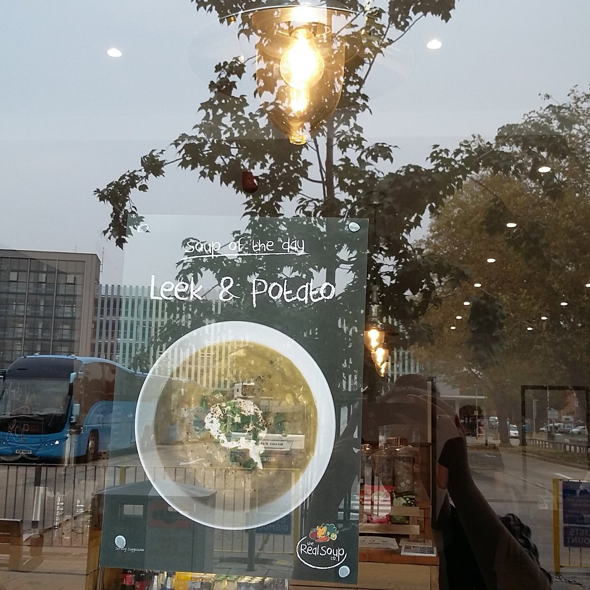 We are now serving soup. #Autumn 🍽🍲