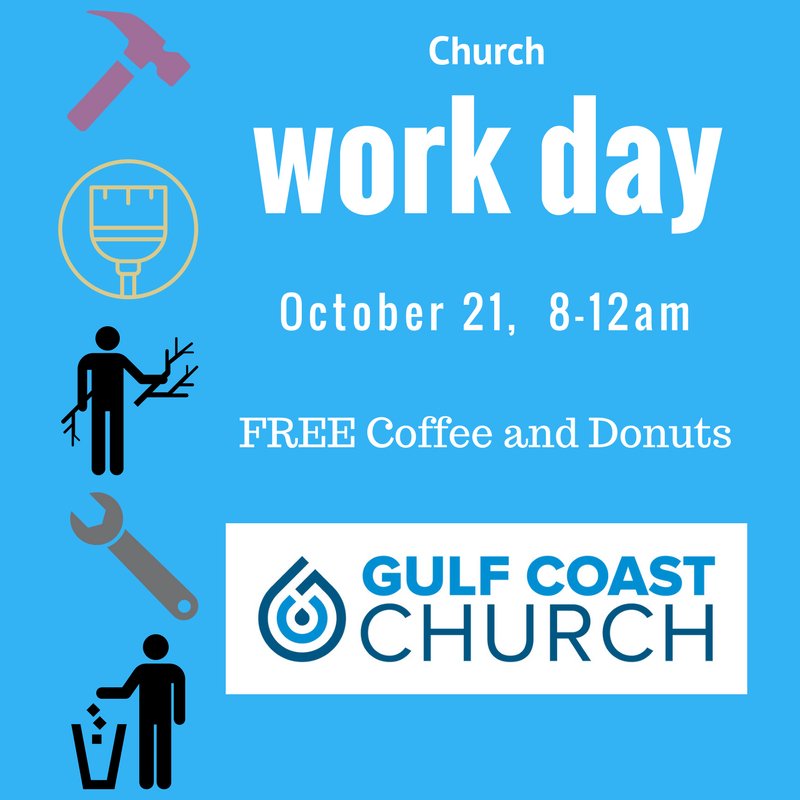 GCChurch_'s tweet photo. Looking for a serve opportunity (and free donuts and coffee)?  Join us for a church work day this Saturday at #GCChurchLB https://t.co/6mjWuLi8f9