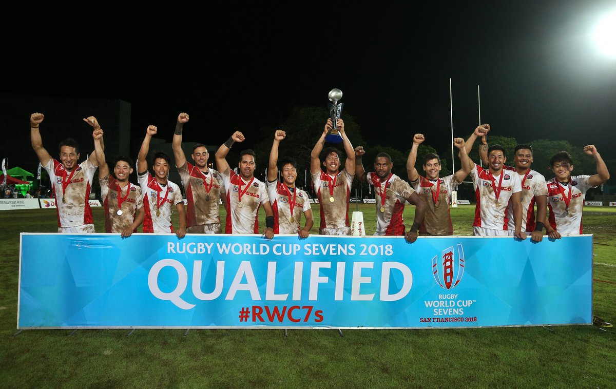 Congratulations to Hong Kong’s men, China’s women &amp; both Japan teams who are off to the Rugby World Cup Sevens in San Fran next year #RWC7s