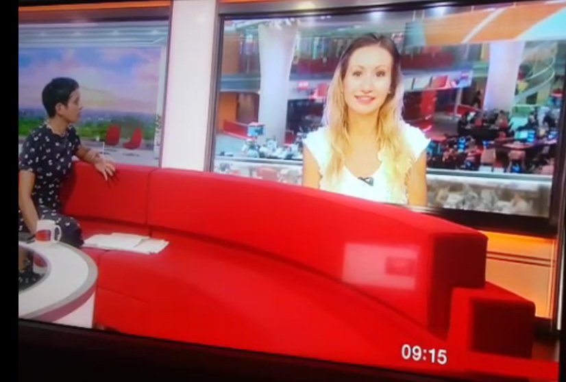 eirinimo's tweet photo. Me speaking to the lovely @BBCNaga at @BBCBreakfast - "Don't do anything u don't feel comfortable with" #actress #actorslife #actor #London https://t.co/w7tR6Mp7cH