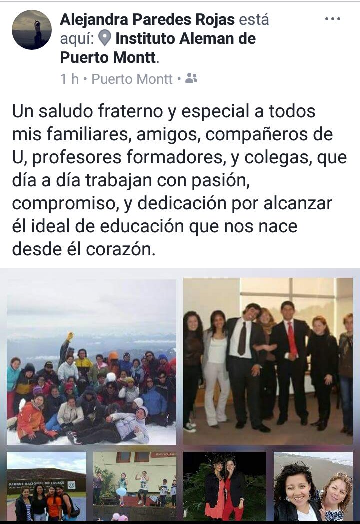 rossyalborno's tweet photo. #MiProfeMG SI NO DIGO YO QUE ES 24/7. Ella saludando a sus demas colegas ..en donde Ande su msjito . GRANDE TIA ALE DE ANCUD ..VOCACIÓN AL 💯 https://t.co/UzTQ7Rf0z1
