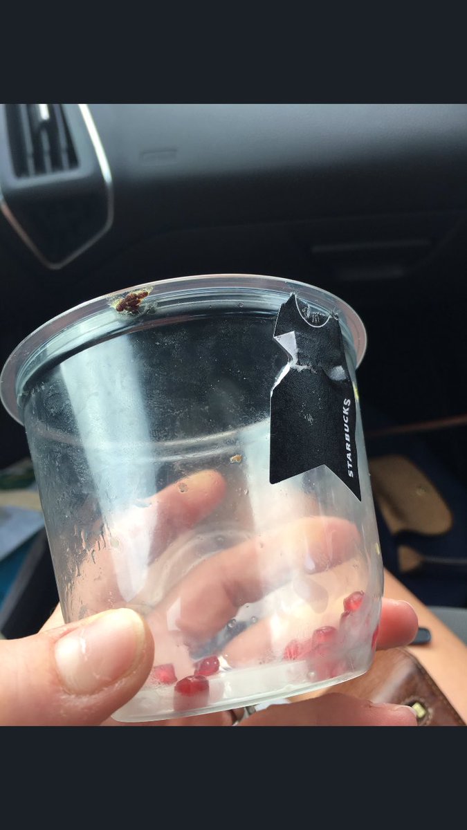 DaisyHickling's tweet photo. @StarbucksUK does this come free with all your free boxes? 🤢 https://t.co/MtPIyqmSZ9