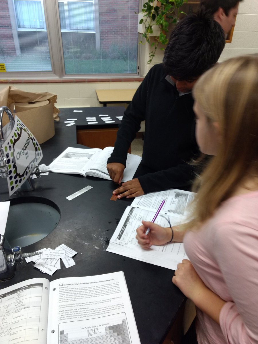 mrsmackellar's tweet photo. 7th graders testing the hardness of metallic elements https://t.co/mNok51beJs