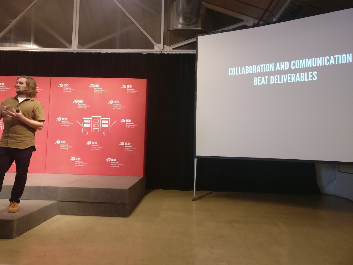ennedigi's tweet photo. "Sometimes having a conversation will make you save 3 weeks of work". Brad you're so right! @smashingconf https://t.co/Yj1S70XHZK