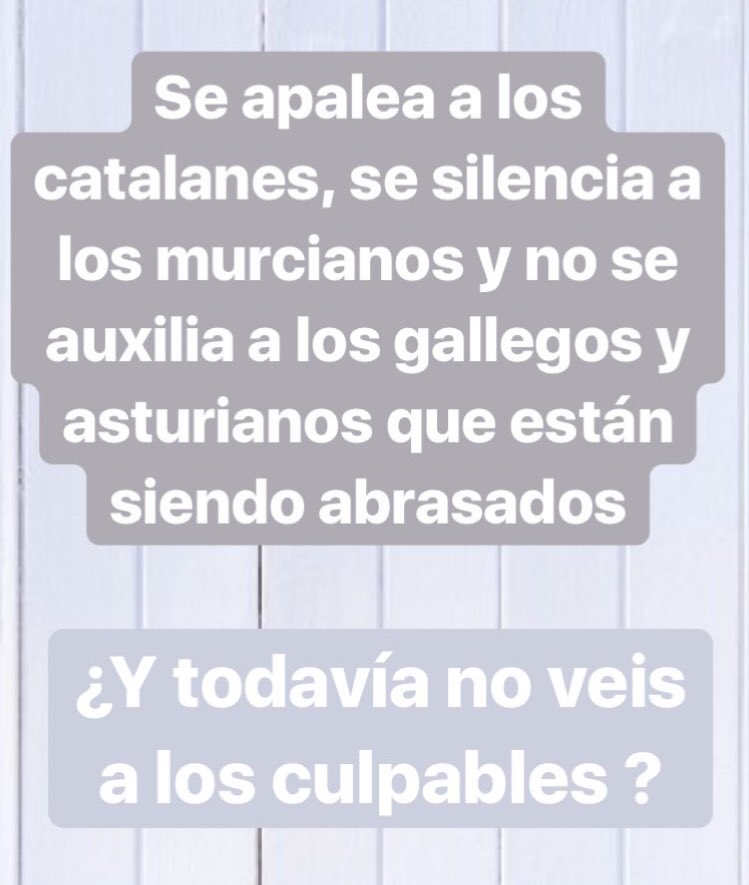 LetItBeyt's tweet photo. Lo puedo decir más alto pero no mas claro #QueimanGalicia https://t.co/bT7gbAagAS