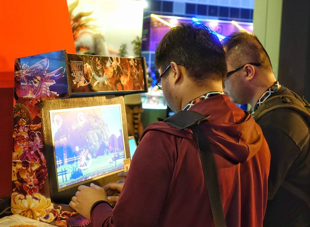 PDDesignStudio's tweet photo. 2nd and final day at #GameStart2017. Great show with an nndless stream of gamers at our booth. #indiedev #indiegame #Gamedev #games https://t.co/pM8gmBD0ZJ