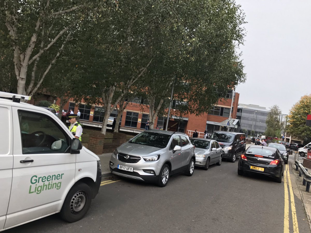 Had the pleasure of this today, traffic warden insisting i move or he'll ticket me. Where can I go?? This is abuse.